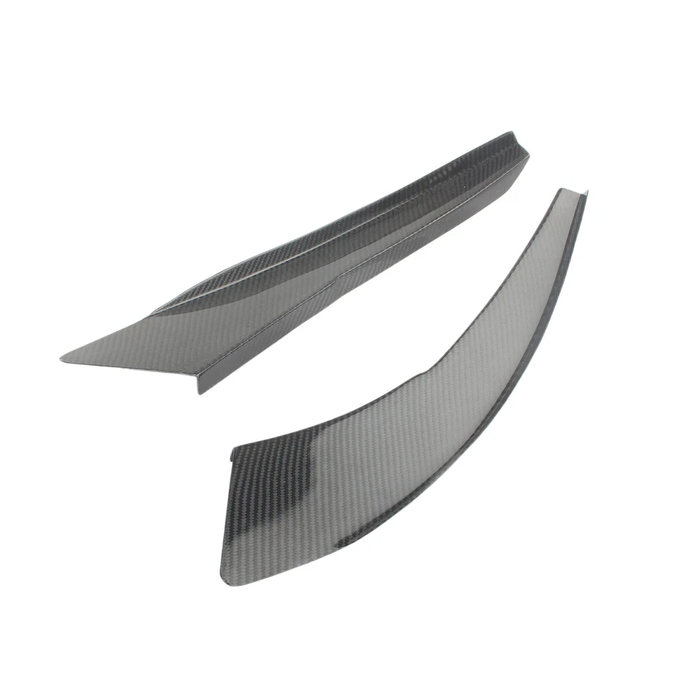 CARBON FASER FRONTSTOSSSTANGE ECKE CANARDS WINGLETS FÜR BMW E90 E92 E93 M3 08-13 - Bild 2 von 4