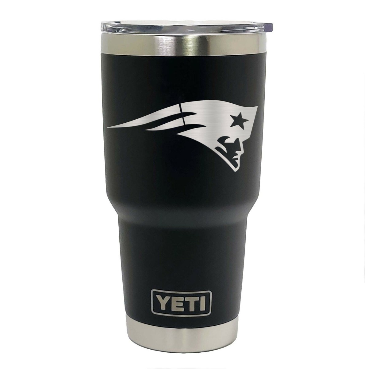 New England Patriots YETI Laser Engraved Colster, 20 or 30 oz
