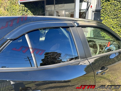 Tinted Weather Shields Weathershields Window Visors to suit Yaris Cross 2020+ - Picture 6 of 11