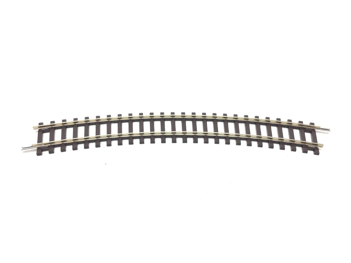 Binario Curvo Roco Line W-bedding 42525 - R5 30&deg; 542,8 Mm, Scala 1:87 - Nuovo