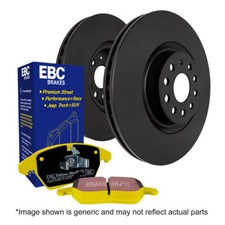 EBC Yellowstuff Brake Pad And Rotor Kit 245mm Front For Ford PD03KF441