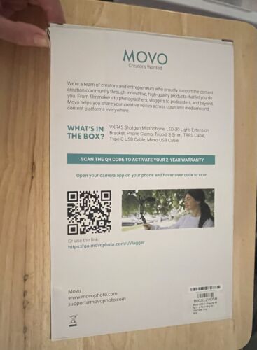 Movo uVlogger- Android/USB-C Compatible Vlogging Kit Phone Video Kit Accessor... - Picture 2 of 2