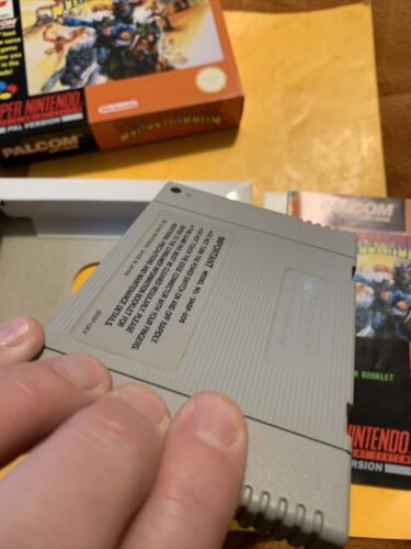 Sunset Riders SNES Ultra Rare Orange Box PAL UK Super Nintendo Complete Retro - Picture 12 of 24