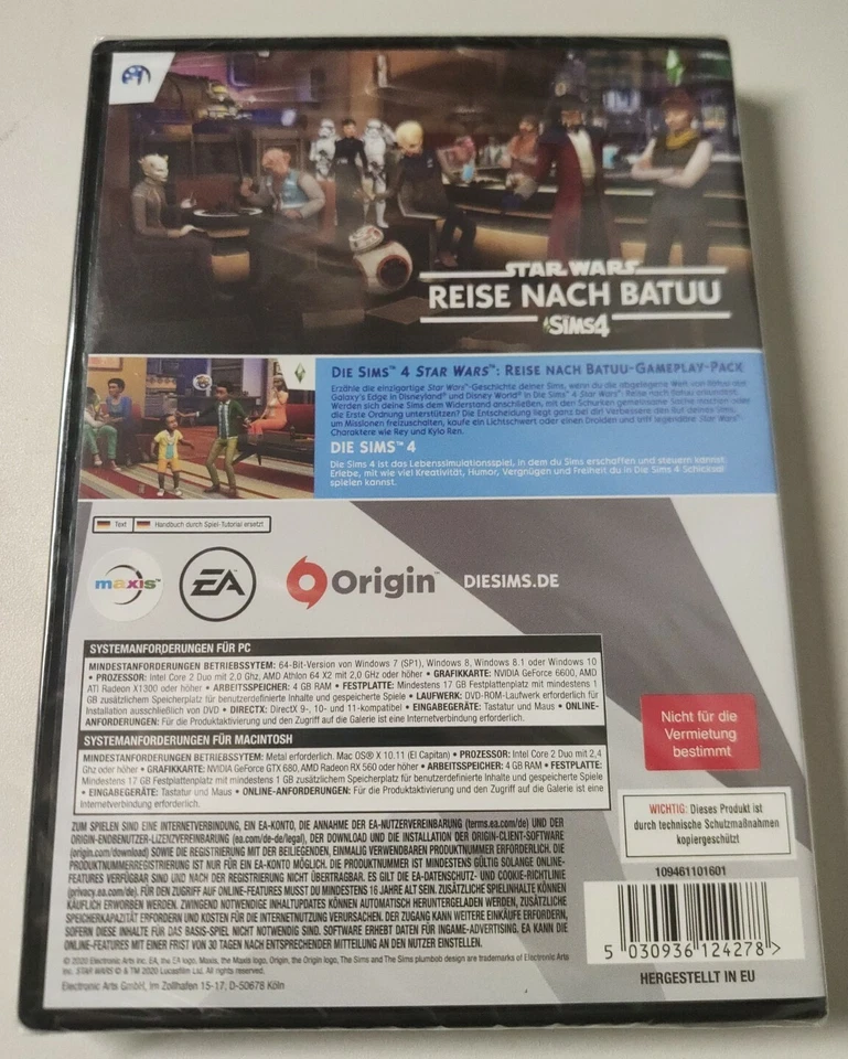 Die Sims 4 inklusive Star Wars Reise nach Batuu Bundle PC Code Basisspiel Addon - Bild 2 von 2