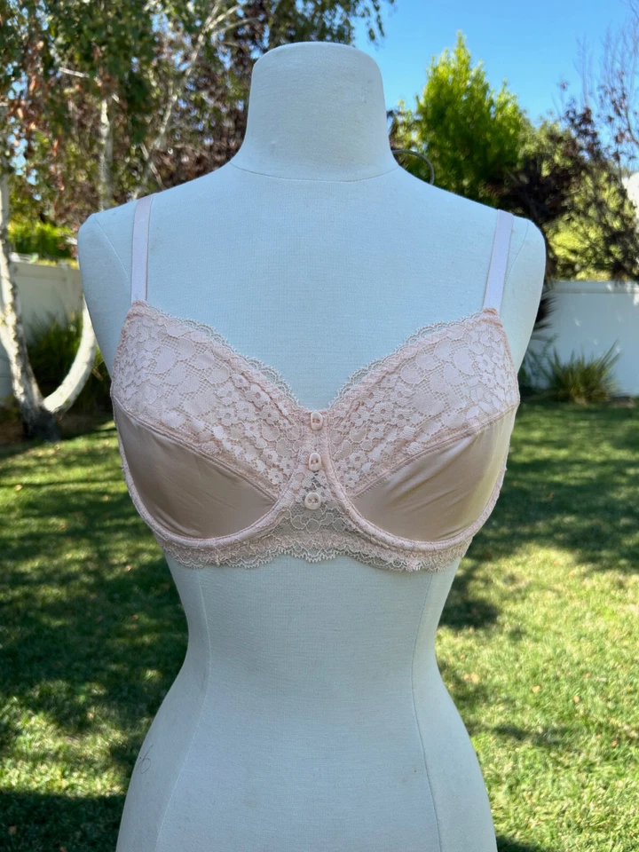 Новый с Ярлыками-Amoena «Эмма» персиковый #44833 провода карманный хирургический бюстгальтер - Изображение 2 из 4