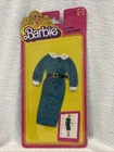 VINTAGE 1981 Mattel Barbie Best Buy Fashions #3679/Asst 5170 Teal Dress, NIP!