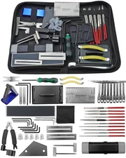 54Pcs Guitar Repair Kit, Guitar Maintenance Tool Kit for Acoustic Electric Gu...