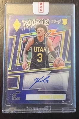 2023-24 Panini Phoenix - Rookie Signs Keyonte George #RS-KYG Purple /75 (AU, RC)