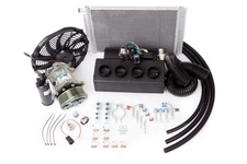 Universal Underdash A/C Kit 404-0UP w/ 7B10 Comp, Elec Harness, PK-8 Serpentine