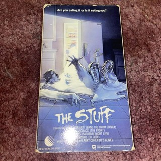 The Stuff (1985) Horror Cult VHS New World Video