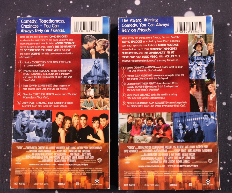 The Best of Friends Volume 1 & 2 (VHS, 2000) Sit-Com, TV - Image 3 of 4