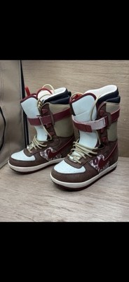 Nike Zoom Force 1 Snowboard Boots US-9.5/Eu-41 Red/Tan Nike Snowboard