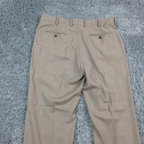 Pantalone Paul Fredrick uomo 38 lana vestito pantaloni vestibilità classica ufficio lavoro 38x30* - Foto 15 di 17