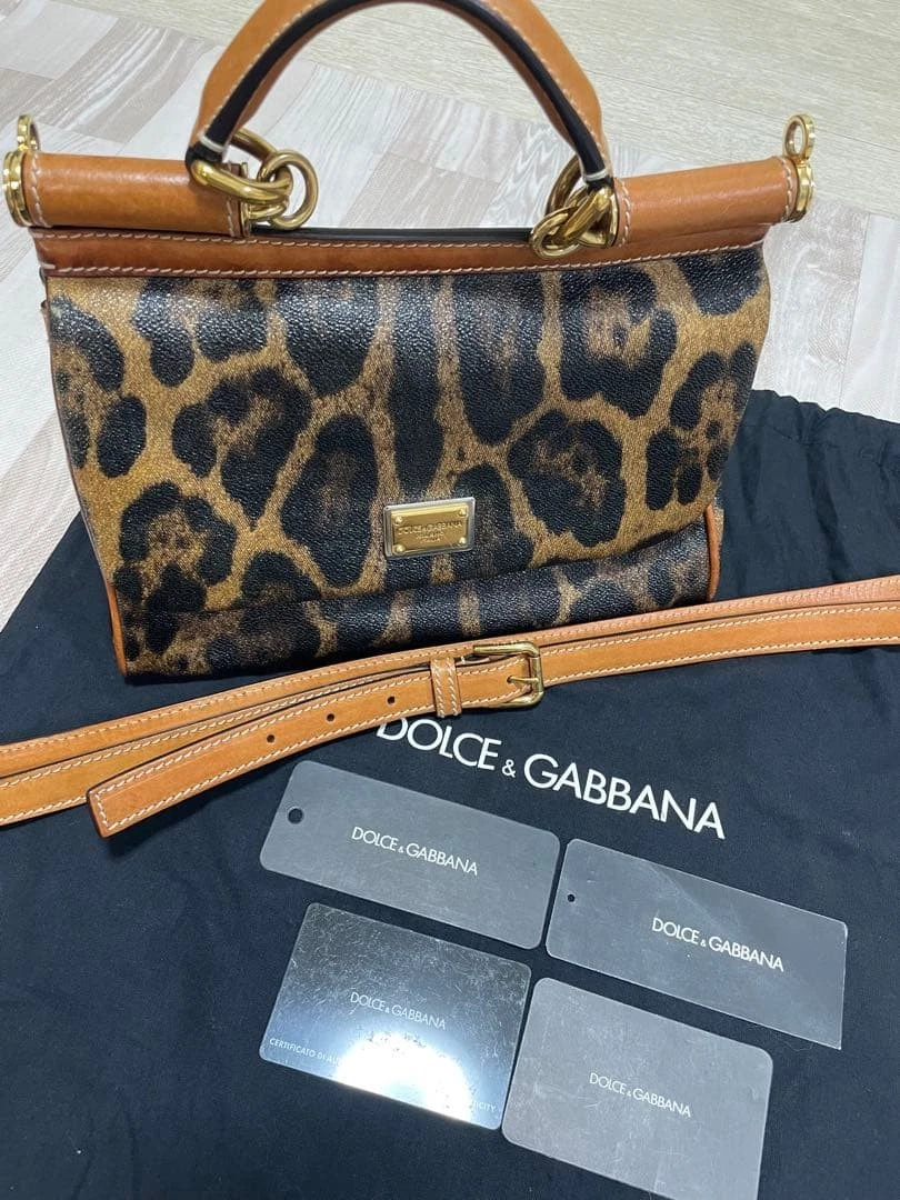 Dolce&Gabbana Leopard Bags & Handbags for Women for sale | eBay