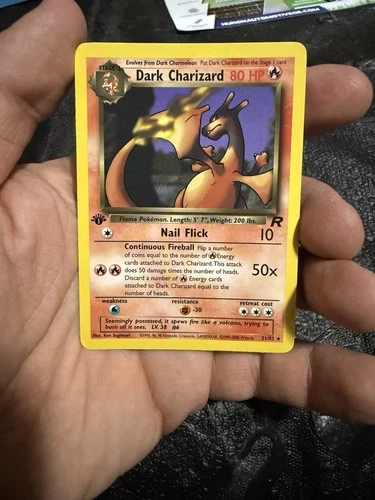 Pokémon TCG Dark Charizard 21/82 Base Set Non-Holo
