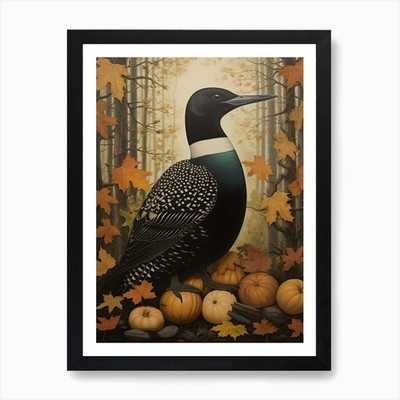 Dark And Moody Botanical Common Loo Gerahmtes Wandbild Poster Leinwanddruck Bild