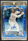 2025 Bowman Chrome Sapphire Stiven Marinez Auto 1st Prospect #/199 Yankees