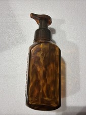 ALL NEW Tortoise Glass Foaming Soap Dispenser Bath Body Works