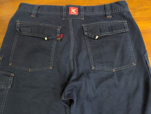Kontra Nuts And Bolts Uniform Navy Blue Pants ARC Rated NFPA CAT2 OSHA 34x32 - Picture 15 of 21