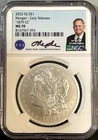 2023 Fiji 1879 CC 1 Oz Morgan Silver Dollar Early Release NGC MS70-SIGNED!