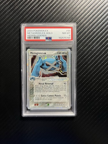 Metagross ex graded PSA 8 for sale on eBay