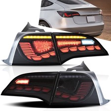 Paar VLAND LED Rückleuchten Für 2017-2022 Tesla Model 3/Y Rück fahrscheinwerfer