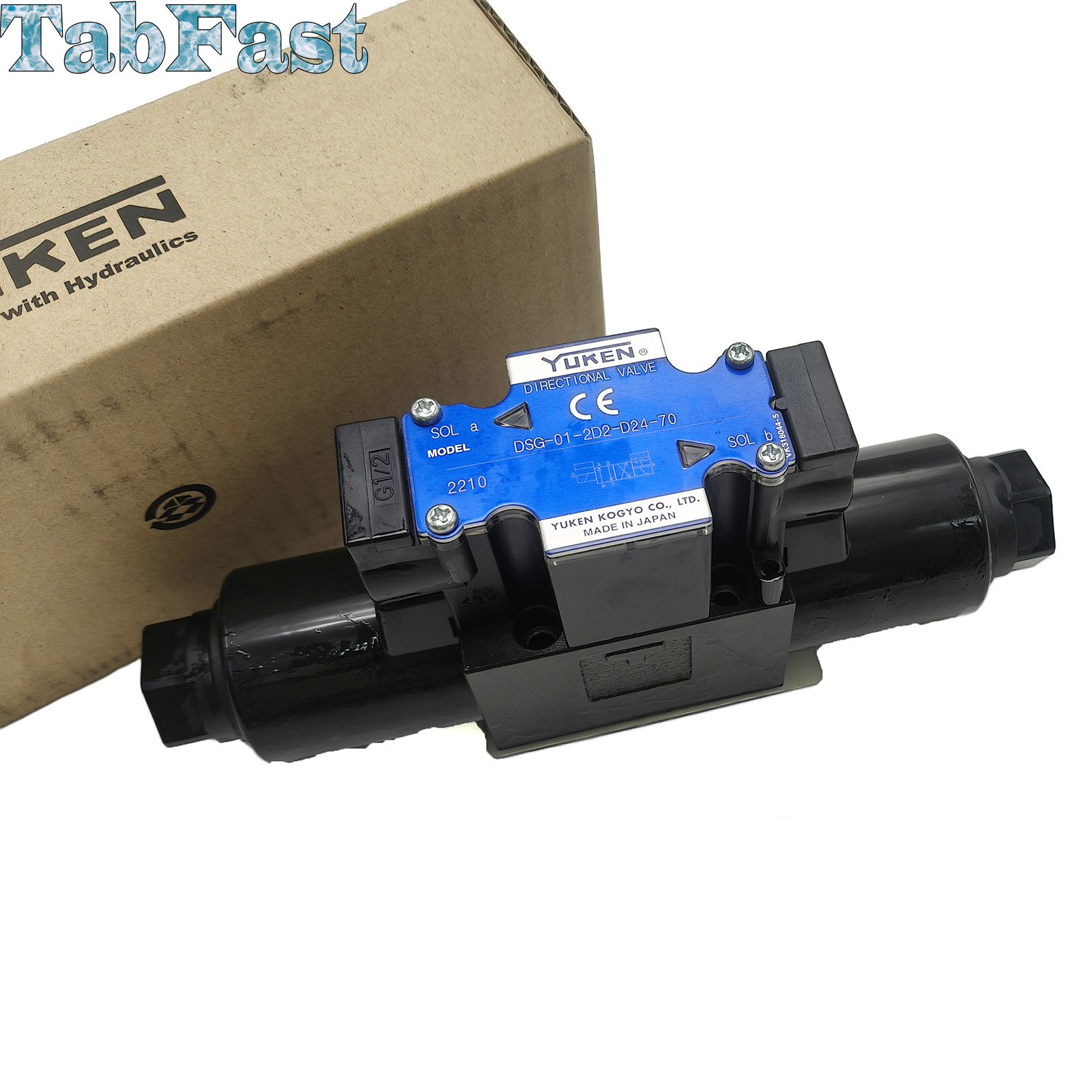 1PC New DSG-01-2D2-D24-70 Solenoid Valve for YUKEN