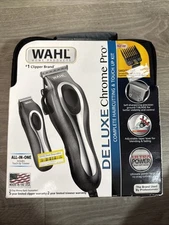 Wahl Deluxe Chrome Pro Trimmer Kit - 79650-1301