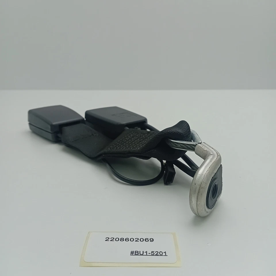 Mercedes-Benz S430 2000-2006 hebilla de cinturón de seguridad trasero derecho y central 2208602069 Foto 4 de 4