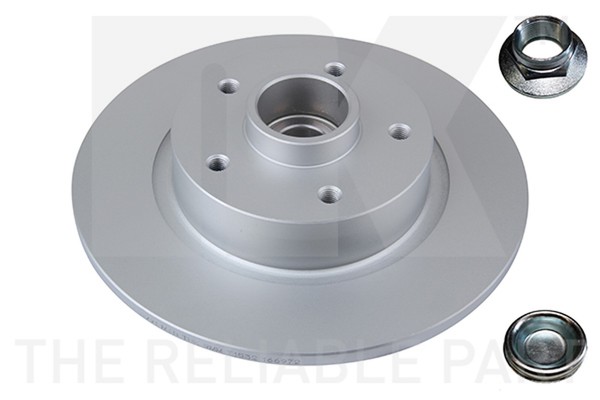 2X Nk Bremsscheibe 313991 FüR JZ0 ScÉNic Fluence Renault 3 Tce JZ11 JZ28 JZ16-image
