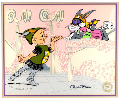 What's Opera Chuck Jones Cel Signed Bugs Bunny Limited Edition Art