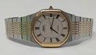 Vintage Seiko Lassale 5932-5229 Men's Watch Two-Tone TV Dial Quartz Date New Bat
