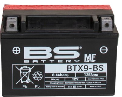 BS Battery Maintenance Free Battery BTX9-BS Triumph Bonneville Bobber 2017-2021