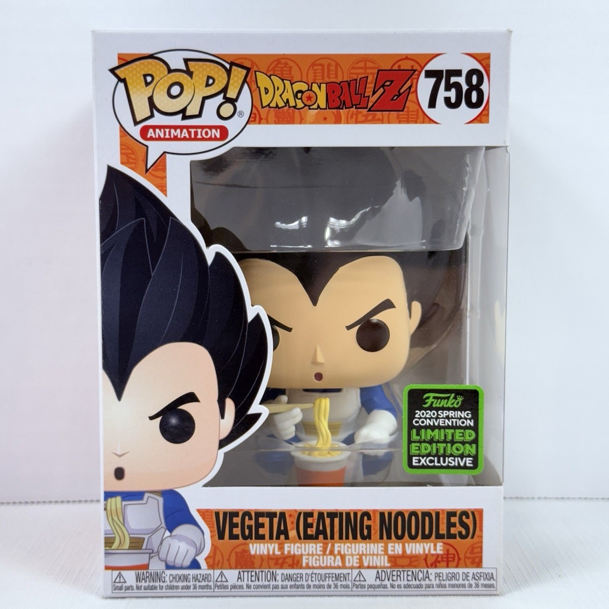 Funko Pop! Vinyl: Dragon Ball - Vegeta (Eating Noodles