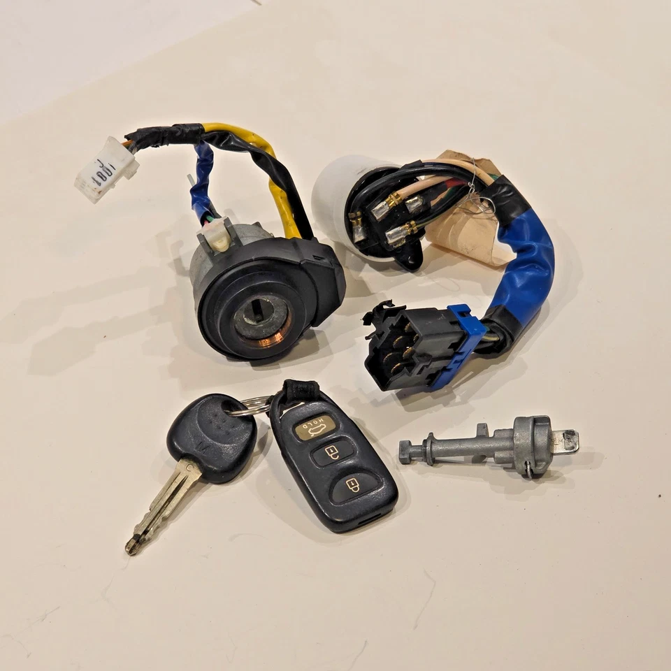 Conjunto de interruptor de encendido Hyundai Genesis Coupé 09-12 1 llave OEM Foto 2 de 4