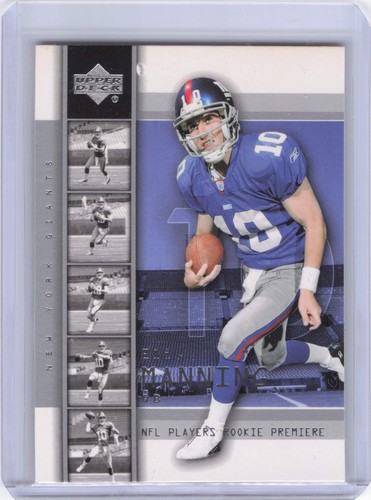 2004 Upper Deck Rookie Premiere Box Set #1 Eli Manning