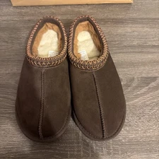 UGG TAZZ WOMEN SLIPPERS SUEDE HICKORY US 7 /UK 5 /EU 38 /JP 24