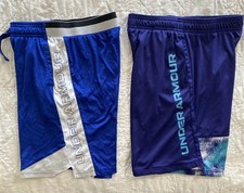 Lot of 2 -Youth Under Armour Athletic Shorts Size: YLG, Large, UA