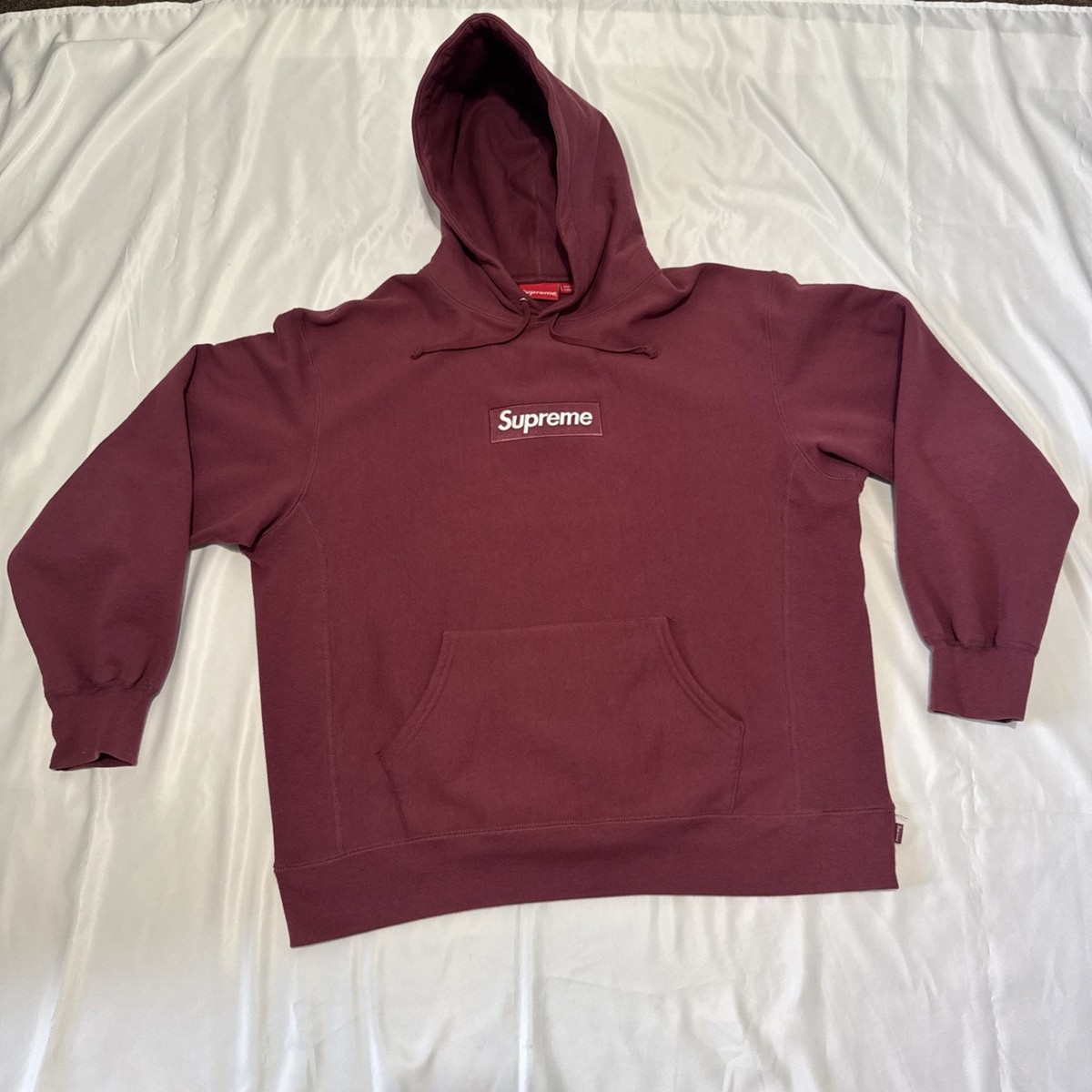Supreme Box Logo Hooded Sweatshirt (FW21) 'Plum 'XL | eBay