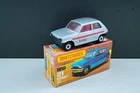 Matchbox Lesney No 21 Renault 5TL Silver Red Int Satin Charcoal Base VNM +Or Box