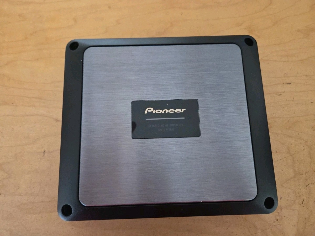 Pioneer Class D Mono Amplifier Gm-d7400m Vintage for sale online