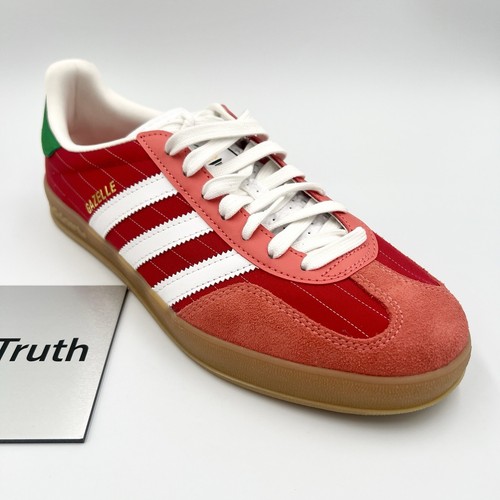 Adidas Originales Gazelle Interior Mejor Goma Escarlata IF9641 Para hombres Talla US 8 - 11 - Imagen 13 de 24