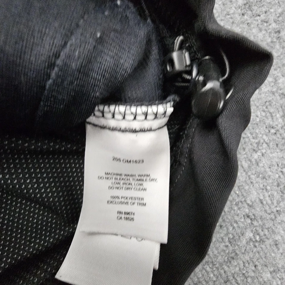 Chaleco Mountain Hardwear Para Hombres Grande Negro GORE WINDSTOPPER Polar Bolsillos con Cremallera Foto 4 de 4