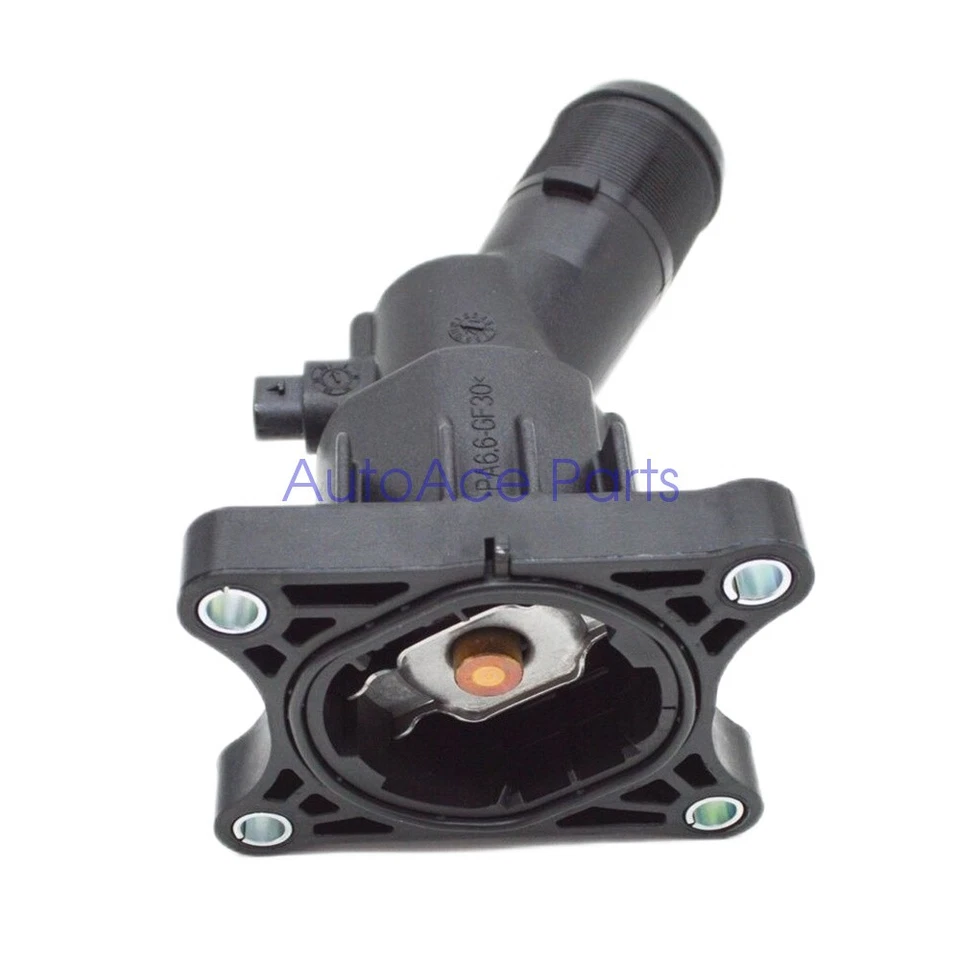 31293912 Thermostat Housing w/ Gasket OEM for Volvo S60 V60 XC70 XC90 2014–2017 Foto 3 de 4