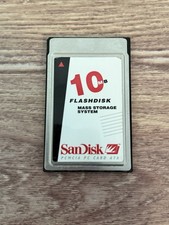 Sandisk 10MB FLASHDISK PCMCIA PC CARD ATA FLASH CARD SDP3B