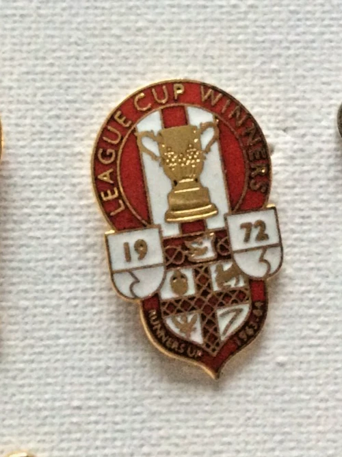 Insigne Broche Vintage Stoke City - Badge Football Années 70 - Collection