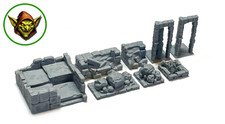 For HeroQuest Board Game Dungeon Scenery - Fallen Rubble Pit Traps Secret Doors