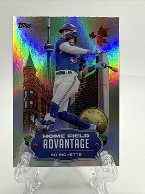 2023 Topps Series 1 Bo Bichette Home Field Advantage #HA-5 Toronto Blue Jays!!!