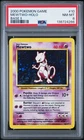 2000 POKEMON BASE SET 2 #10 MEWTWO-HOLO PSA 8
