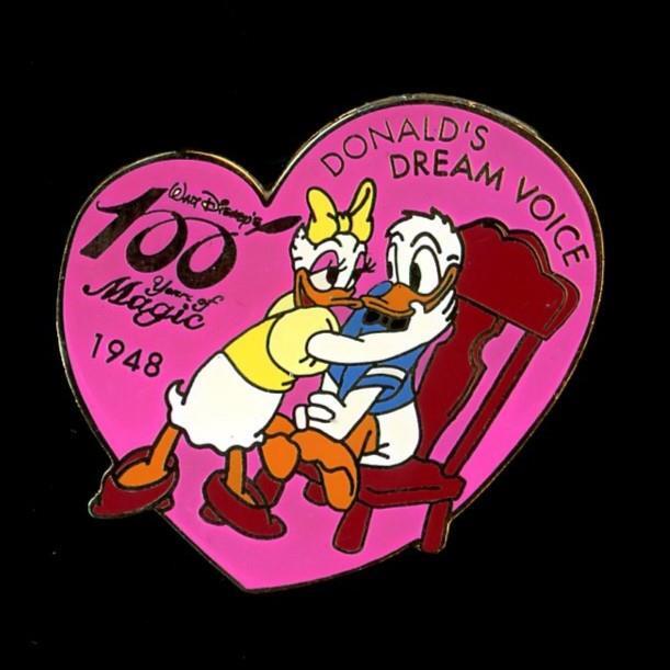 M&P Donald Daisy Duck Donalds Dream Voice 100 Years of LE Disney Pin 7290